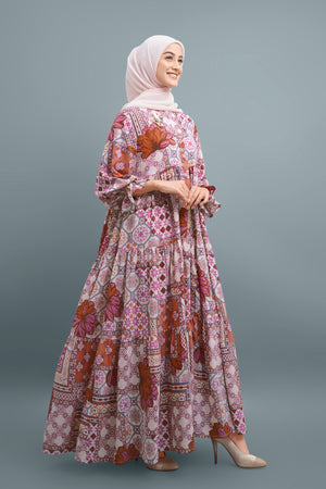 Elena Shirt Dress - Brick