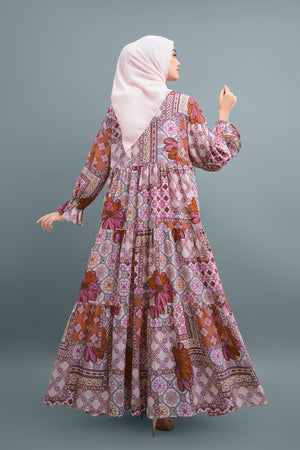 Elena Shirt Dress - Brick