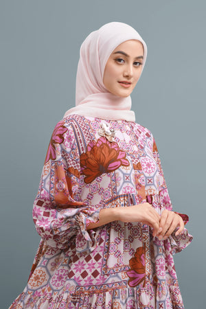 Elena Shirt Dress - Brick