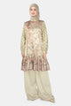 Imperial Mughal Tunic Top - Brown