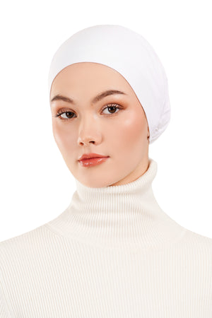 Daily Inner Cap - White