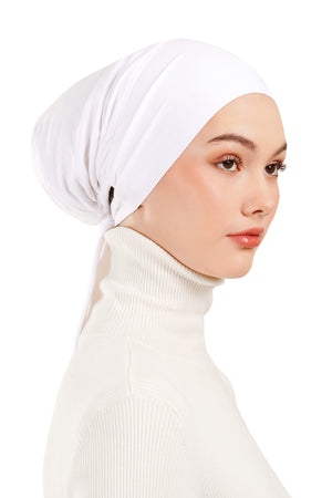 Daily Inner Cap - White