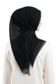 Daily Monogram Scarf - Black