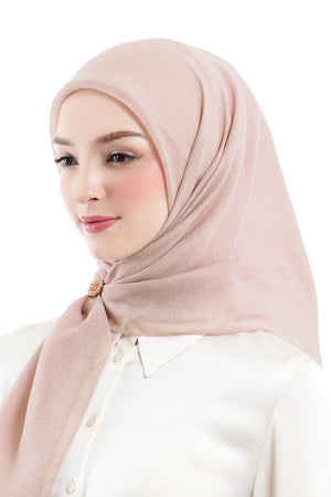 Daily Monogram Scarf - Blush Pink