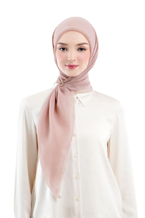 Daily Monogram Scarf - Blush Pink
