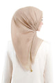 Daily Monogram Scarf - Peach Pink