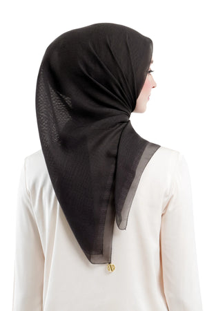 Daily Monogram Scarf - Stone