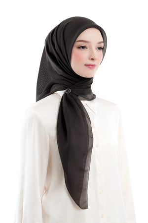 Daily Monogram Scarf - Stone