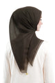 Daily Monogram Scarf - Wood