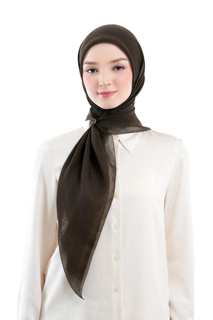 Daily Monogram Scarf - Wood