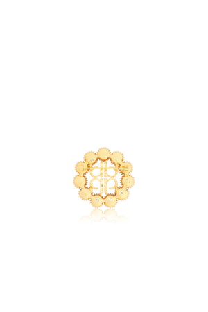 Delina Brooch - Gold