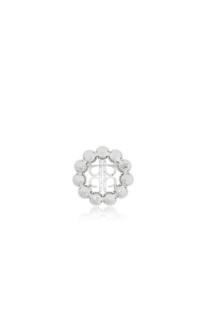Delina Brooch - Gray