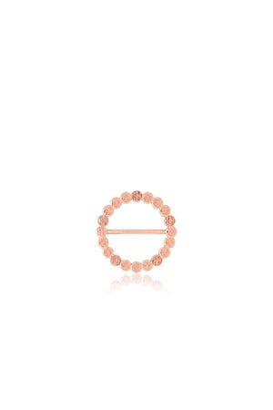 Eternal Ring Brooch - Rose Gold