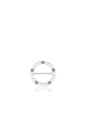 Eternal Ring Brooch - Silver