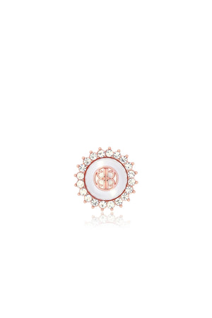 Eliana Mini Brooch - Rose Gold