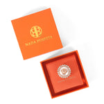 Eliana Mini Brooch - Rose Gold