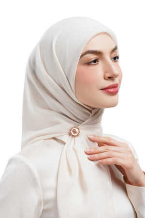Eliana Mini Brooch - Rose Gold