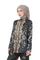 Ethnic Elegance Basic Shirt - Navy
