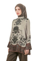 Ethnic Elegance Blouse - Brown