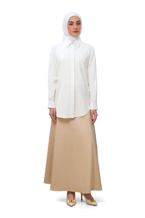 Femme Monogram Shirt - White