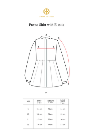 Fressa Shirt With Elastic - Navy