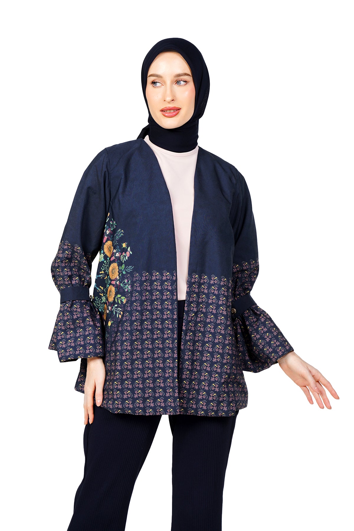 Fleur Gala Outer - Navy