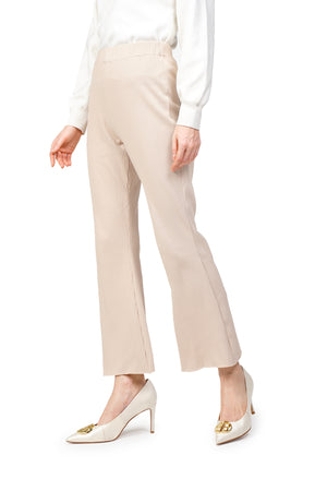 Fleur Gala Knit Pants - Cream