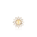 Flora Mini Brooch - Gold