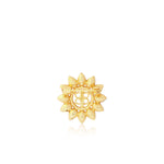 Flora Mini Brooch - Gold