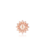 Flora Mini Brooch - Rose Gold