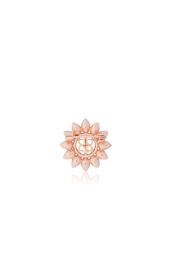 Flora Mini Brooch - Rose Gold