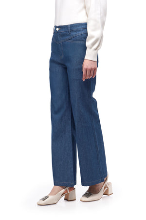 Geneva Denim Pants - Classic Blue