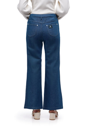 Geneva Denim Pants - Classic Blue