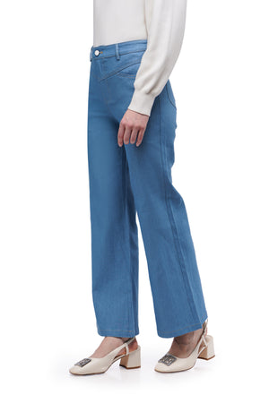 Geneva Denim Pants - Faded Denim