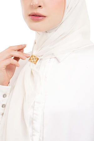 Vivienne Ring Brooch - Gold