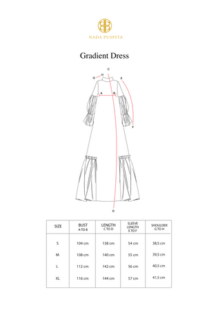 Gradient Dress - Grey