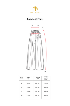 Gradient Pants - Brown