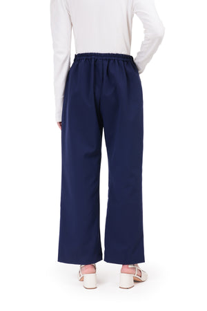 Gania Bootcut Pants - Navy