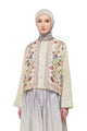 Gardenia Eid Crop Shirt - Beige