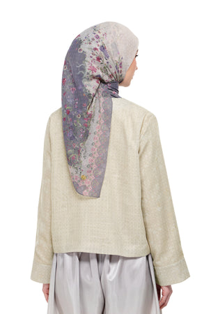 Gardenia Eid Crop Shirt - Beige