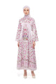 Gardenia Eid Loose Dress - Pink