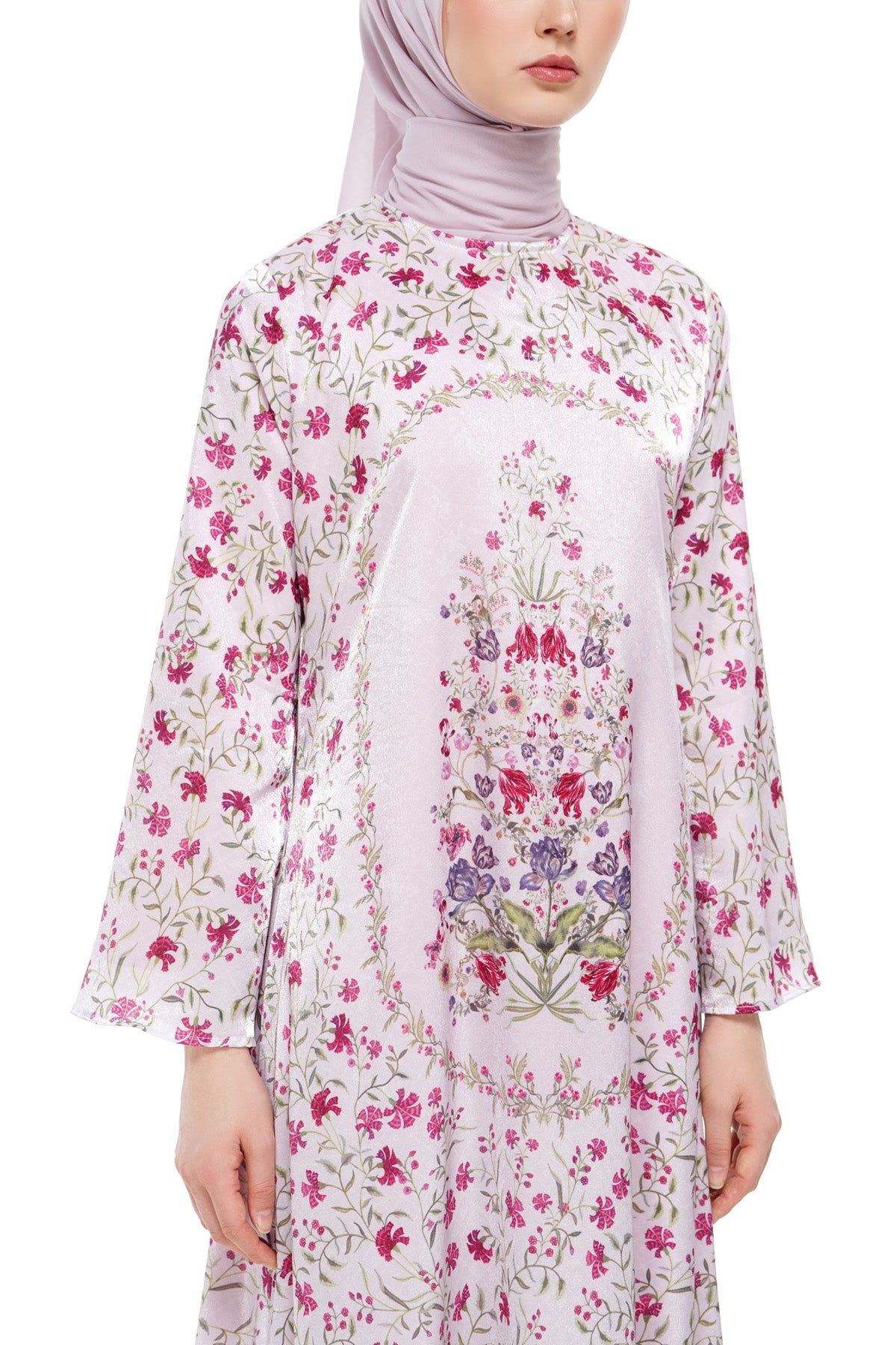 pink dress loose Gardenia Eid Loose Dress - Pink