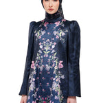 Gardenia Eid Puffy Blouse - Midnight Blue