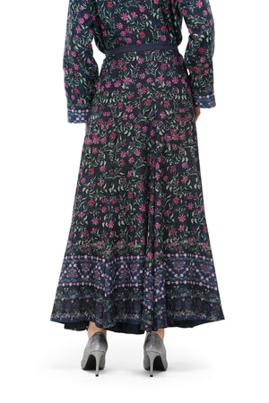 Gardenia Eid Skirt - Midnight