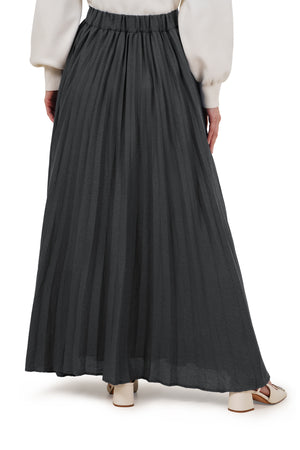 Ginerva Pleats Skirt - Black