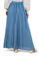 Ginerva Pleats Skirt - Blue