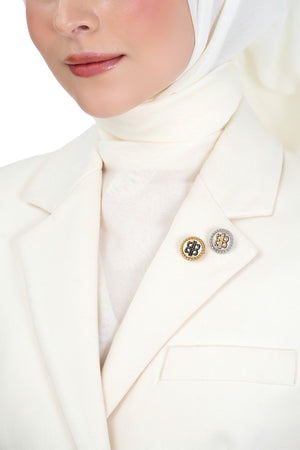 Kira Pin Brooch Package - Gold/Silver