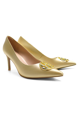 Camille Heels - Gold