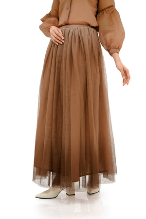 Gradient Skirt - Brown