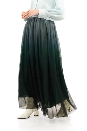 Gradient Skirt - Green